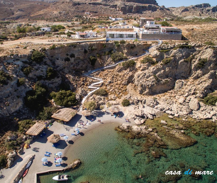 Casa Di Mare Stegna Villa Archangelos  Bagian luar foto